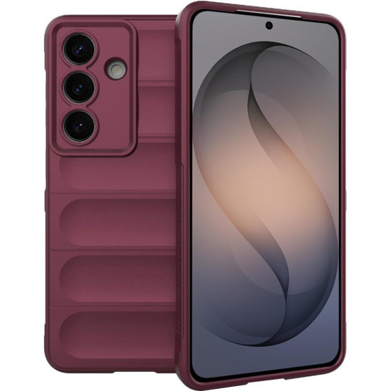Θήκη Samsung Galaxy S26 Techsuit Magic Shield Σιλικόνης - Bordeaux (5949419342569)