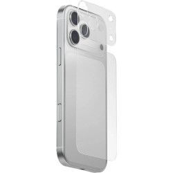 Σετ Προστασίας Κάμερας & Πλάτης iPhone 17 Pro Uniq Optix AeroShield Plus από Mατ PC & Μεμβράνη PET - Transparent (UNIQ-IP6.3P(2025)-AERSPCMPFCLR)