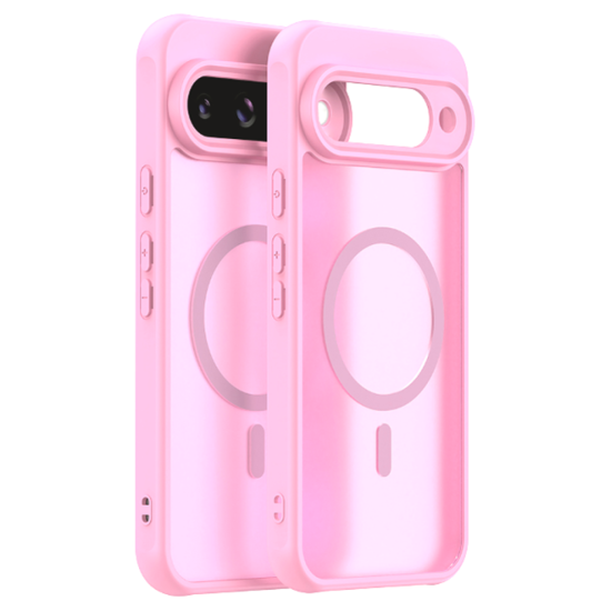 Θήκη Google Pixel 10 Techsuit HaloFrost II MagSafe Σκληρή Ημιδιάφανη με MagSafe - Pink (5949419338166)