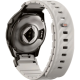 Λουράκι Garmin Watch 22mm Uniq Fluo από Αδιάβροχη Σιλικόνη & Ανοξείδωτο Ατσάλι - Mist Grey (UNIQ-22MM-FLUOMGRY)