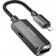 Αντάπτορας Mcdodo 2 in 1 OTG Adapter Lightning (Male) σε USB-A 3.0 (Female) & Lightning (Female) - Dark Grey (CA-2690)