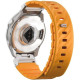Λουράκι Garmin Watch 26mm Uniq Fluo από Αδιάβροχη Σιλικόνη & Ανοξείδωτο Ατσάλι - Pale Orange (UNIQ-26MM-FLUOPORG)