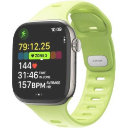 Λουράκι Apple Watch Ultra/SE/11/10/9/8/7/6/5/4 (49/46/45/44mm) Nomad Tempo Band Αδιάβροχο FKM & Αλουμίνιο - Lumen (NM011420858)
