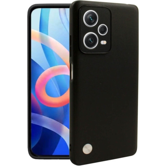 Θήκη Xiaomi Redmi Note 12 Pro Plus Bodycell Vegan Cover Σκληρή - Black (5206015078538)