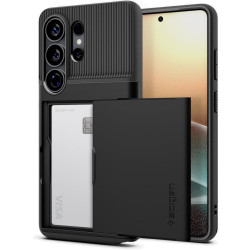 Θήκη Samsung Galaxy S26 Ultra Spigen Slim Armor CS Ανθεκτική με Υποδοχή για Κάρτες - Black (ACS11036)
