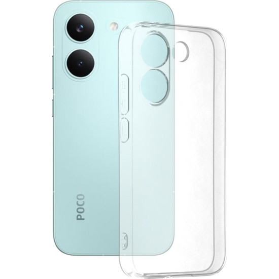 Θήκη Xiaomi Poco X8 Pro Techsuit Clear Silicone Διάφανη Σιλικόνης - Transparent (5949419360976)