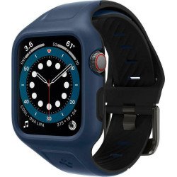 Spigen Liquid Air Pro Θήκη Σιλικόνης Apple Watch SE/6/5/4 (44mm) - Blue (ACS02225)