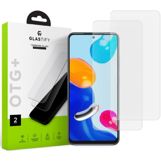 GlasTIFY OTG+ Tempered Glass - Αντιχαρακτικό Γυαλί Οθόνης Xiaomi Redmi Note 11 4G / Redmi Note 11S 4G - 2 Τεμάχια (9589046920448)
