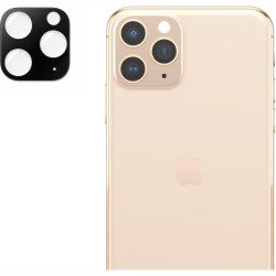 Tempered Glass iPhone 11 Pro / 11 Pro Max Techsuit Full Camera Αντιχαρακτικό Γυαλί Προστασίας για Φακό Κάμερας - Black (5949419071360)
