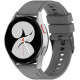 Techsuit Watchband W026 - Λουράκι Σιλικόνης (22mm) - Huawei Watch GT 2 46mm / GT 2 Pro / GT 3 Pro 46mm / Ultimate / Xiaomi Watch S1 - Gray (5949419079434)
