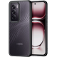 Premium Ημιδιάφανη Σκληρή Θήκη - Oppo Reno12 - DuxDucis Aimo Series - Black (6934913005798)