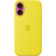 Θήκη iPhone 16 Official Apple Silicone Case Σιλικόνης με MagSafe - Star Fruit (MYY73ZM/A)