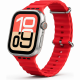 Λουράκι Apple Watch Ultra/SE/11/10/9/8/7/6/5/4 (49/46/45/44mm) Vivid Watch Strap Silicone WB01 Σιλικόνης - Red (VIVID-SIL-WB01-26010004)