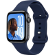 Λουράκι Apple Watch Ultra/SE/11/10/9/8/7/6/5/4 (49/46/45/44mm) Vivid Watch Strap Silicone WB02 Σιλικόνης - Blue (VIVID-SIL-WB02-26010003)