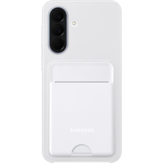 Θήκη Samsung Galaxy A37 Official Samsung Card Slot Case Σιλικόνης με Υποδοχή για Κάρτα - Light Gray (EF-OA376TJEGWW)