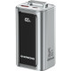 PowerBank Riversong Vision 35 10.000 mAh με 1 x Type-C / 1 x USB-A & 1 x Ενσωματωμένο Καλώδιο Type-C 35W - Silver (PB136)