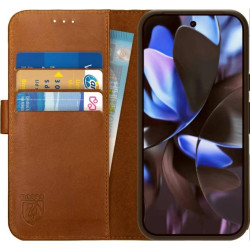 Θήκη Google Pixel 10a Rosso Deluxe Δερμάτινο Πορτοφόλι - Brown (8719246548949)