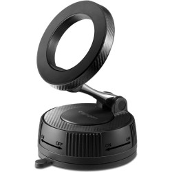 Βάση Κινητών Αυτοκινήτου Spigen MFT36 MagFit Ρυθμιζόμενη με MagSafe για Ταμπλό / Παρμπρίζ με Βεντούζα - Black (ACP11172)