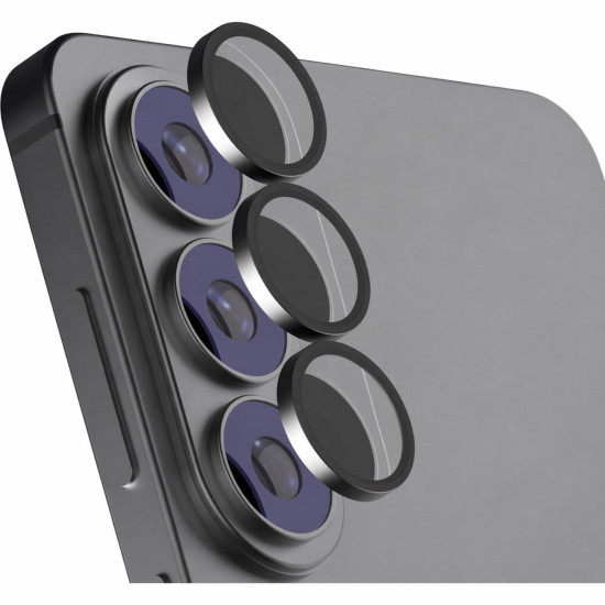 Tempered Glass Samsung Galaxy S26 / S26 Plus Spacecase QuickFit Camera Glass Αντιχαρακτικό Γυαλί Προστασίας για Φακό Κάμερας 2 Τεμάχια - Black (5905719139346)