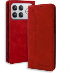 Θήκη Xiaomi Poco F8 Ultra Bodycell Book Case Πορτοφόλι - Red (5206015086168)