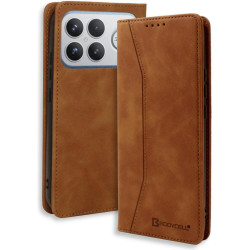 Θήκη Xiaomi Poco F8 Ultra Bodycell Book Case Πορτοφόλι - Brown (5206015086151)