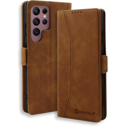 Θήκη Samsung Galaxy S26 Ultra Bodycell Book Case Πορτοφόλι - Brown (5206015086090)