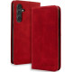Θήκη Samsung Galaxy A57 Bodycell Book Case Πορτοφόλι - Red (5206015085659)