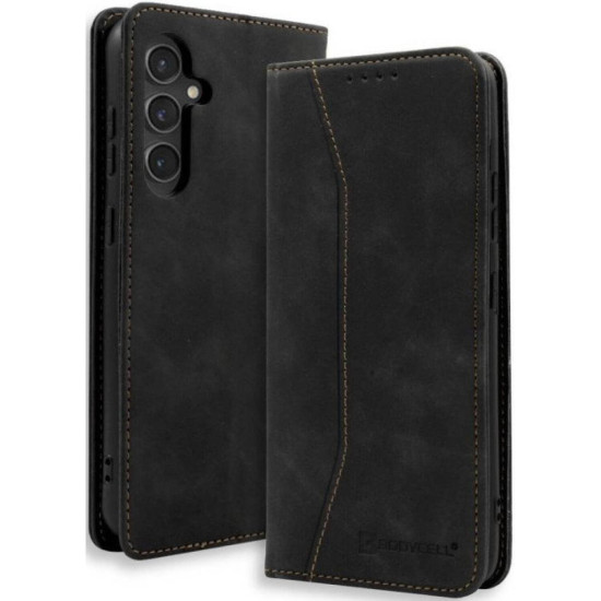 Θήκη Samsung Galaxy A37 Bodycell Book Case Πορτοφόλι - Black (5206015086014)