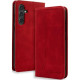 Θήκη Samsung Galaxy A37 Bodycell Book Case Πορτοφόλι - Red (5206015086038)