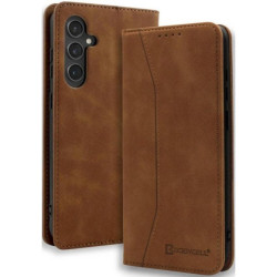 Θήκη Samsung Galaxy A37 Bodycell Book Case Πορτοφόλι - Brown (5206015086021)