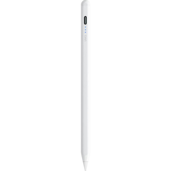 Γραφίδα Uniq Pixo Lite 2.0 Μαγνητική Ψηφιακή Αφής με Palm Rejection για iPad - White (UNIQ-PIXOLITE2-WHITE)