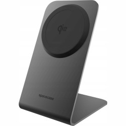 Ασύρματος Φορτιστής Spacecase WM13B Wireless Charger MagCharge Βάση MagSafe Qi2 15W - Space Gray (5905719138363)