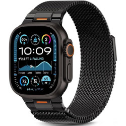 Λουράκι Apple Watch Ultra/SE/11/10/9/8/7/6/5/4 (49/46/45/44mm) Tech-Protect Milano Vanguard Μεταλλικό Μαγνητικό - Black (5906302339846)