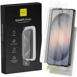 Tempered Glass Samsung Galaxy S26 Spacecase QuickFit Glass Αντιχαρακτικό Γυαλί Προστασίας Οθόνης με Απλικατέρ QuickFit 2 Τεμάχια - Clear (5905719138806)