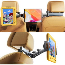 Βάση Κινητών Αυτοκινήτου Lisen Car Holder για Πίσω Κάθισμα / Προσκέφαλο με Ρυθμιζόμενο Βραχίονα για Κινητό & Tablet έως 11" - Black (6941237430564)