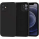 Θήκη iPhone 12 Spacecase Silicone Mag Case Σιλικόνης με MagSafe - Black (5905719138653)