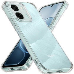 Θήκη Oppo A6x Techsuit Shockproof Clear Silicone Διάφανη Σιλικόνης - Clear (5949419361232)