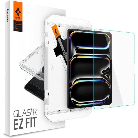 Tempered Glass iPad Pro 13" 2025 / 2024 Spigen GLAS.tR EZ Fit Αντιχαρακτικό Γυαλί Προστασίας Οθόνης - Clear (AGL07793)