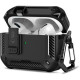 Θήκη AirPods Pro 3rd Gen Tech-Protect Carbonox Σκληρή με MagSafe & Ενσωματωμένη Βάση για Smartphones - Black (5906302333172)