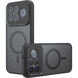 Θήκη Xiaomi Poco F8 Ultra Techsuit PureFrost Σκληρή Ημιδιάφανη με MagSafe - Frosted Black (5949419362147)