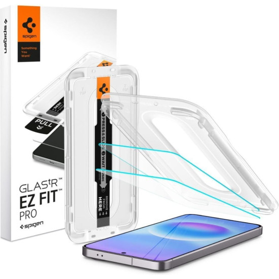 Tempered Glass Samsung Galaxy A57 Spigen GLAS.tR EZ Fit Pro Ανθεκτικό Αντιχαρακτικό Γυαλί Προστασίας Οθόνης 2 Τεμάχια - Clear (AGL11397)