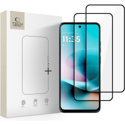 Tempered Glass Motorola Moto G67 Power / G57 / G57 Power Tech-Protect Glass Fit+ Full Face Αντιχαρακτικό Γυαλί Προστασίας Οθόνης 2 Τεμάχια - Black (5906302340156)