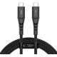 Καλώδιο Type-C Tech-Protect UB11T σε Type-C για Γρήγορη Φόρτιση & Μεταφορά Δεδομένων 200cm 240W - Black (5906302353132)