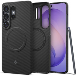 Θήκες Samsung Galaxy S26 Ultra Spigen Air Skin Aramid MagFit Λεπτή Σκληρή από Aramid Fiber με MagSafe - Black (ACS11029)
