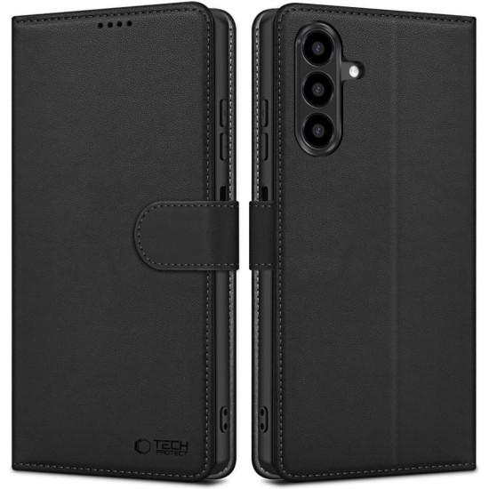 Θήκη Samsung Galaxy A27 Tech-Protect Wallet Πορτοφόλι - Black (5906302392575)