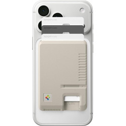 Universal Θήκη Spigen Classic LS MagFit Σκληρό MagSafe Πορτοφόλι για Κάρτες - Stone (AFA10949)