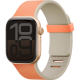 Λουράκι Apple Watch Ultra/SE/11/10/9/8/7/6/5/4 (49/46/45/44mm) Uniq Revix IV Αναστρέψιμο Μαγνητικό από Premium Σιλικόνη - Coral Quartz / Beige (UNIQ-49MM-REV4CRLQBEG)