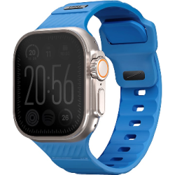 Λουράκι Apple Watch Ultra/SE/11/10/9/8/7/6/5/4 (49/46/45/44mm) Uniq Stride Ανθεκτικό Αδιάβροχο από Premium Καουτσούκ FKM - Cobalt Blue (UNIQ-49MM-STRICBLU)