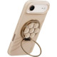 Βάση Στήριξης Uniq Coehl Luna Μαγνητική MagSafe με KickStand / Βεντούζα & Ενσωματωμένο Καθρέφτη - Milk Sand (UNIQ-LUNA-MSAND)