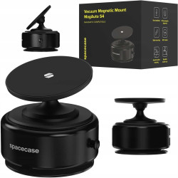 Βάση Κινητών Αυτοκινήτου Spacecase MagAuto S4 με Βεντούζα & MagSafe για Παρμπρίζ και Λείες Επιφάνειες - Black (5905719133047)